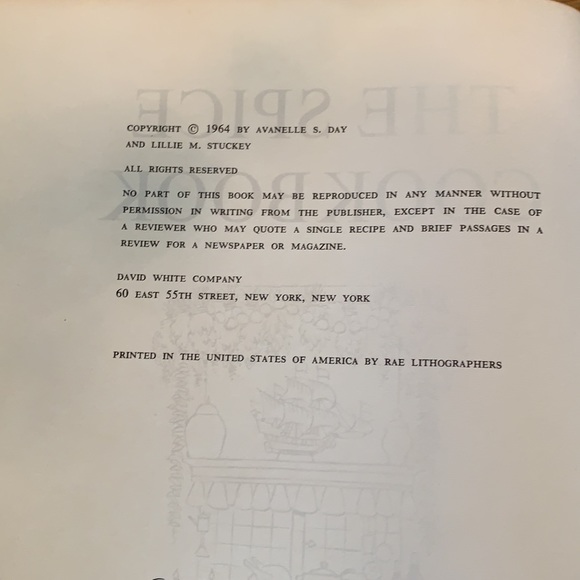 The Spice Cookbook Avanelle Day & Lillie Stuckey - Picture 5 of 6